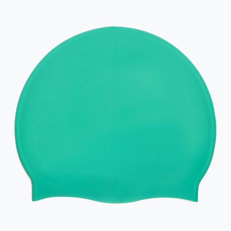 Dětská plavecká čepice Nike Solid Silicone green shock 2