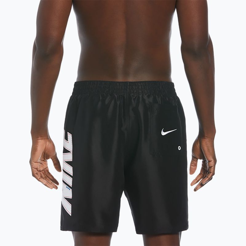 Pánské plavecké šortky  Nike Big Block 7" Volley black 6