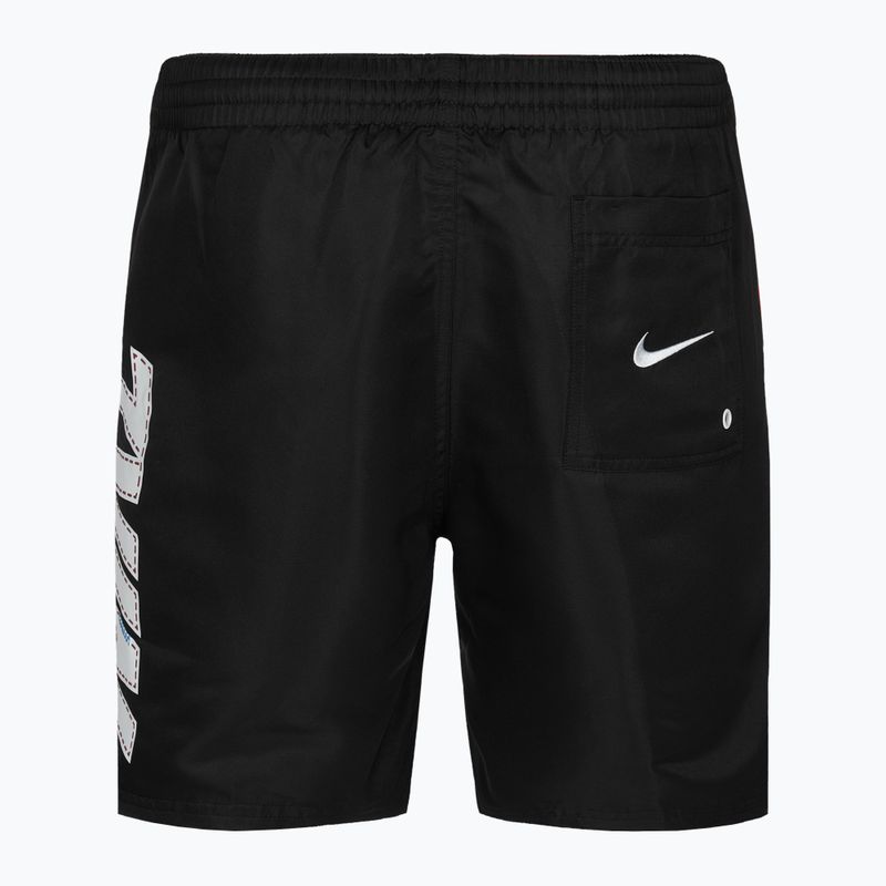 Pánské plavecké šortky  Nike Big Block 7" Volley black 2