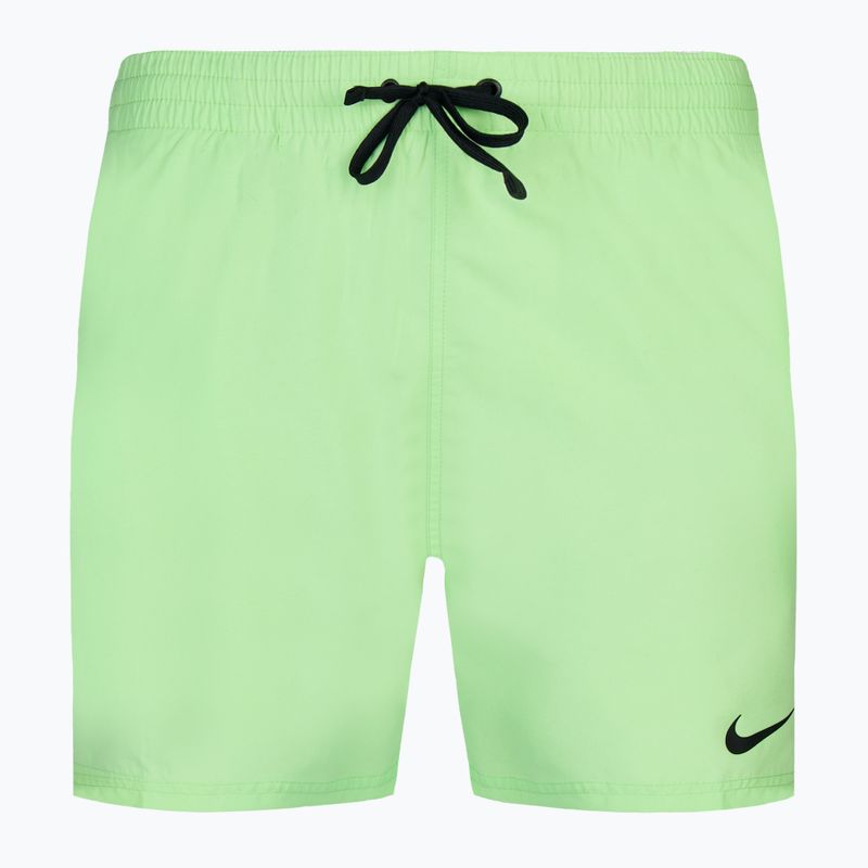 Pánské plavecké šortky  Nike Logo Tape 5" Volley vapor green