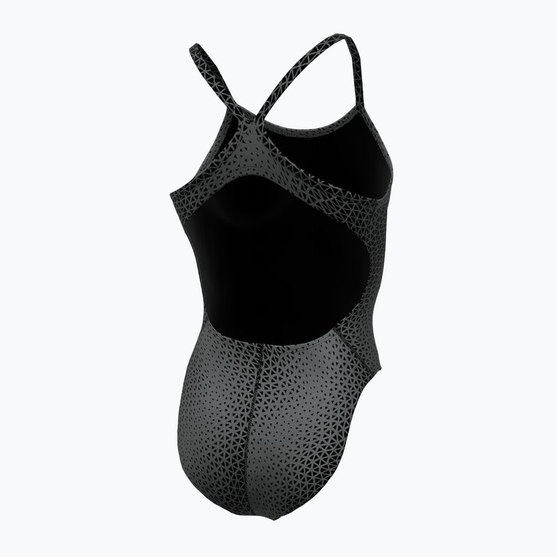 Dámské jednodílné plavky  Nike Hydrastrong Delta Racerback black 5