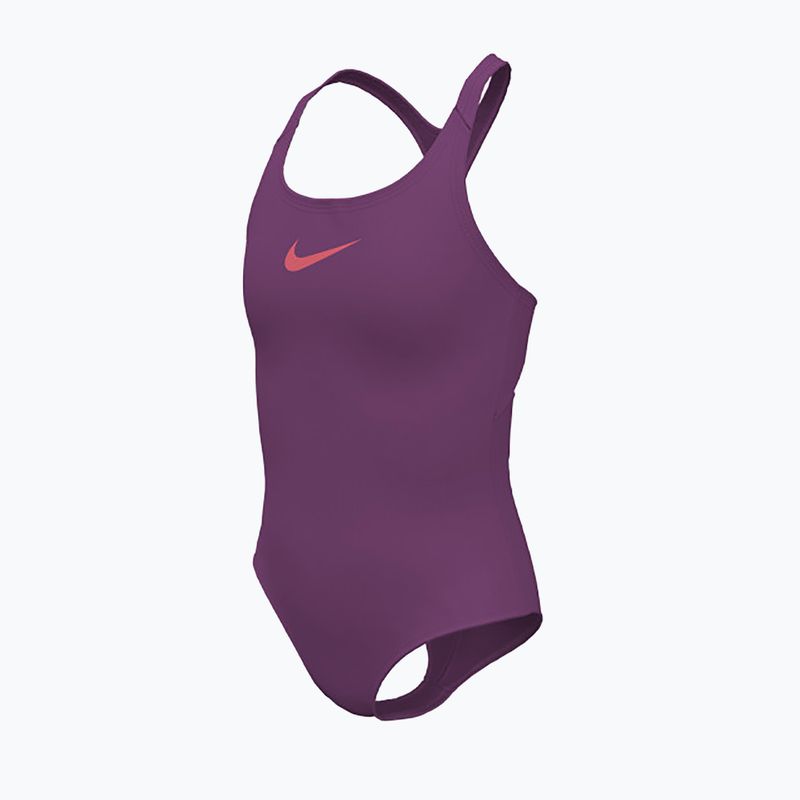 Dětské jednodílné plavky  Nike Essential Racerback hot fuchsia 3