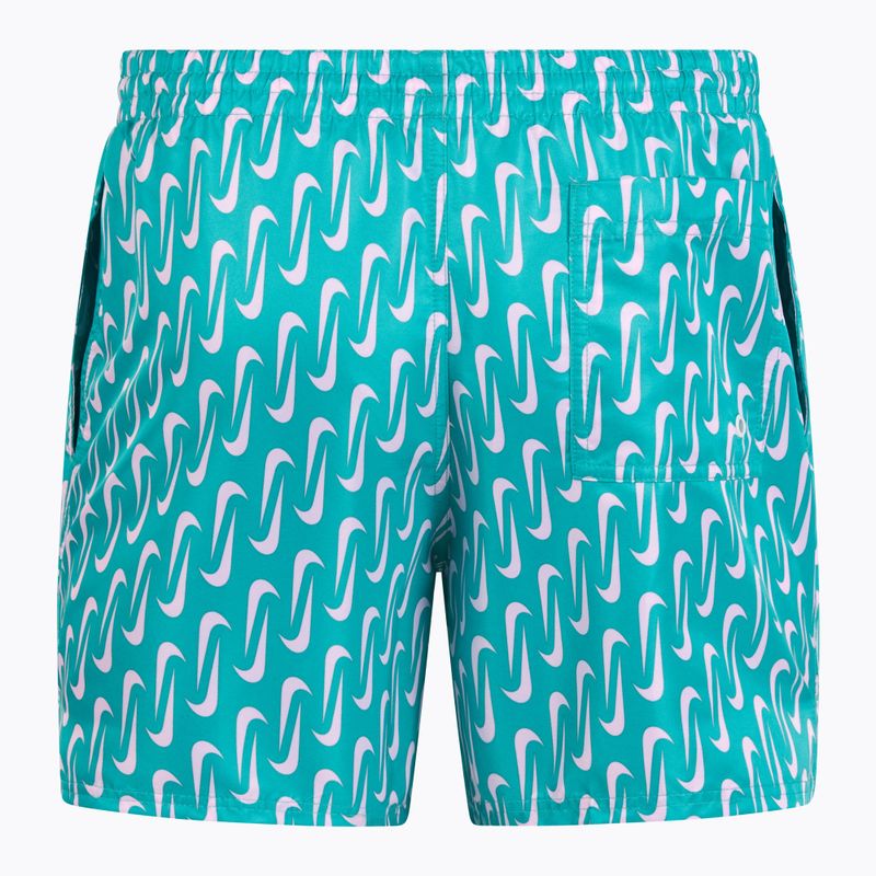 Pánské plavecké šortky Nike Swoosh Link 5" Volley dusty cactus 2