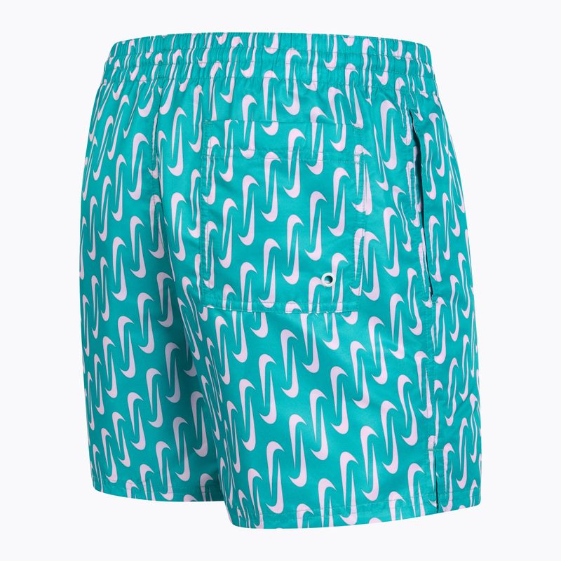 Pánské plavecké šortky Nike Swoosh Link 5" Volley dusty cactus 3