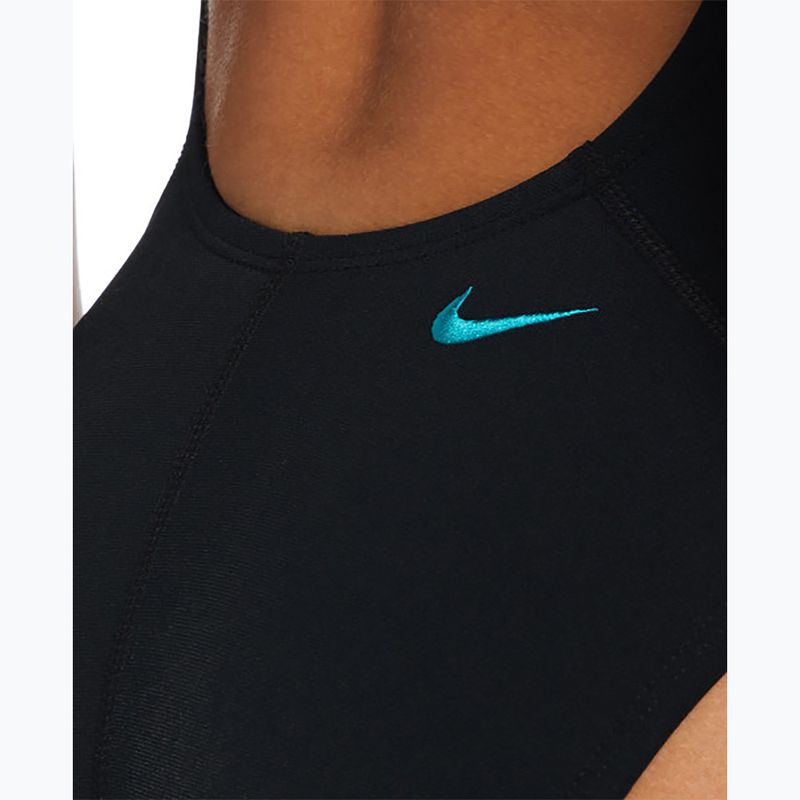 Dámské jednodílné plavky  Nike Hydrastrong 3D Swoosh Fastback black 5