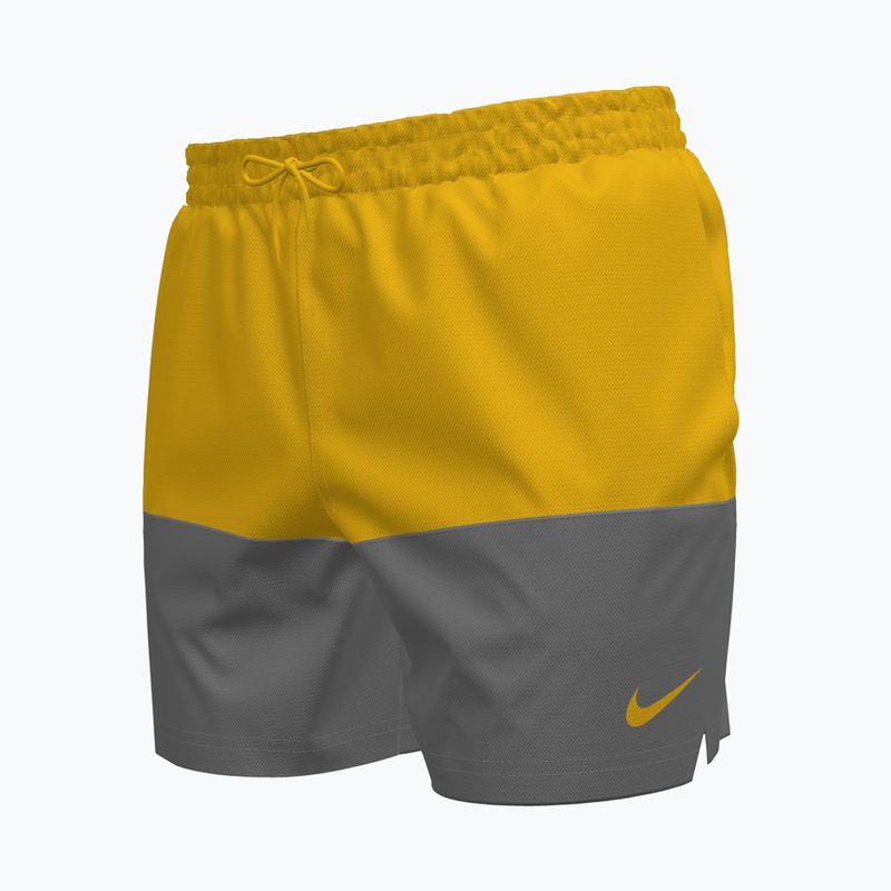 Pánské plavecké šortky Nike Split 5" Volley university gold