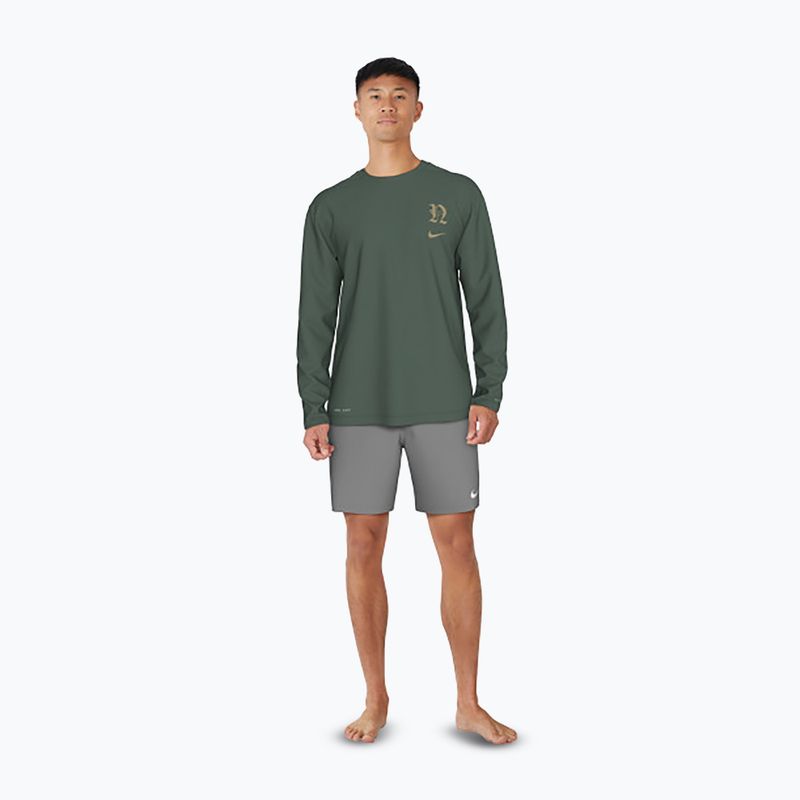 Pánské tričko Longsleeve Nike Luxe Letter Hydroguard fir 2