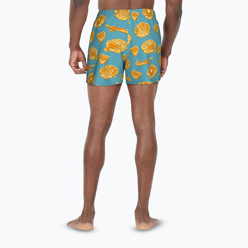 Pánské plavecké šortky Nike Multi Print 5" Volley dusty cactus 3