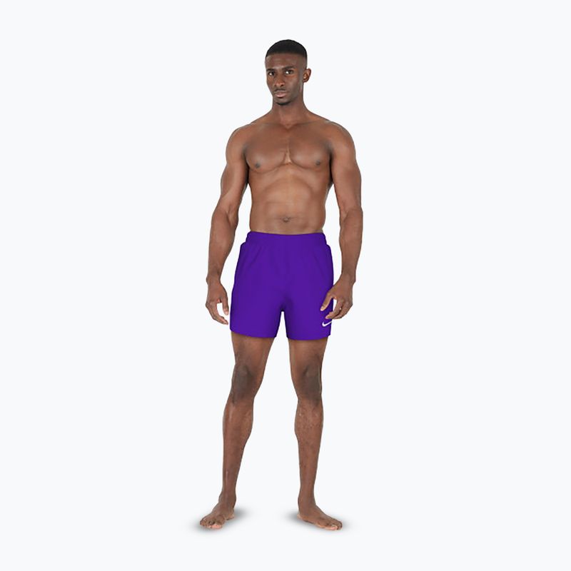 Pánské plavecké šortky Nike Essential 5" Volley court purple 2