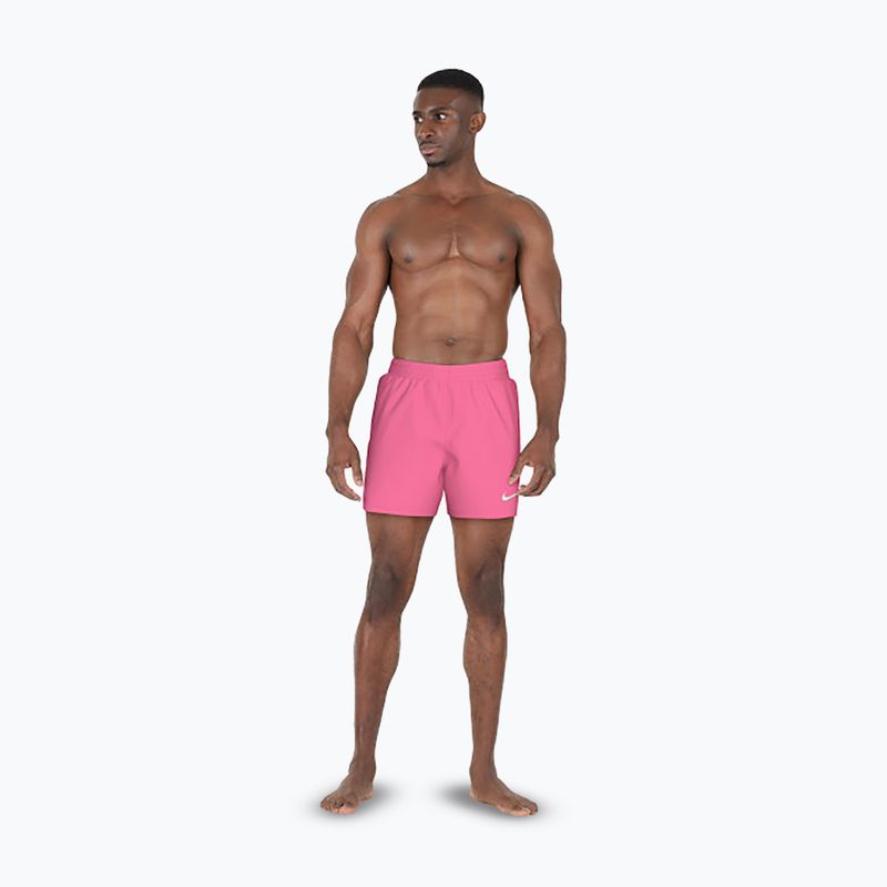 Pánské plavecké šortky Nike Essential 5" Volley pinksicle 2