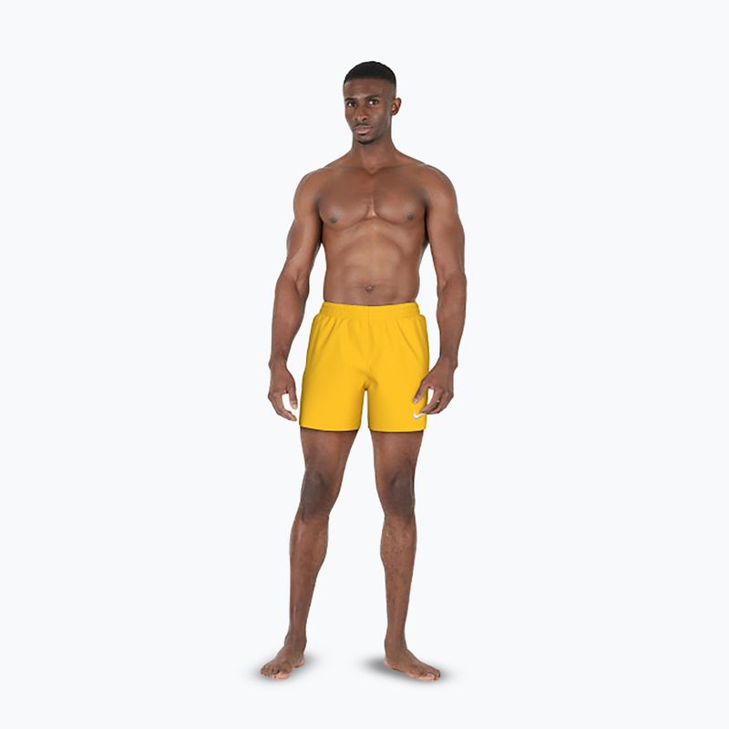 Pánské plavecké šortky Nike Essential 5" Volley university gold 2