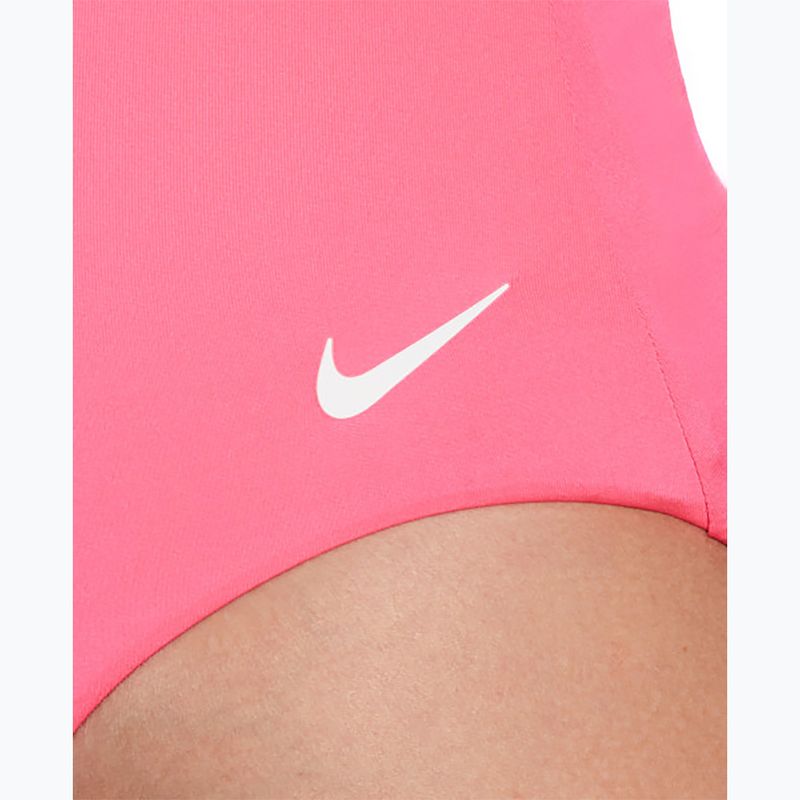 Dámské jednodílné plavky Nike Essential Asymmetrical hyper pink 4