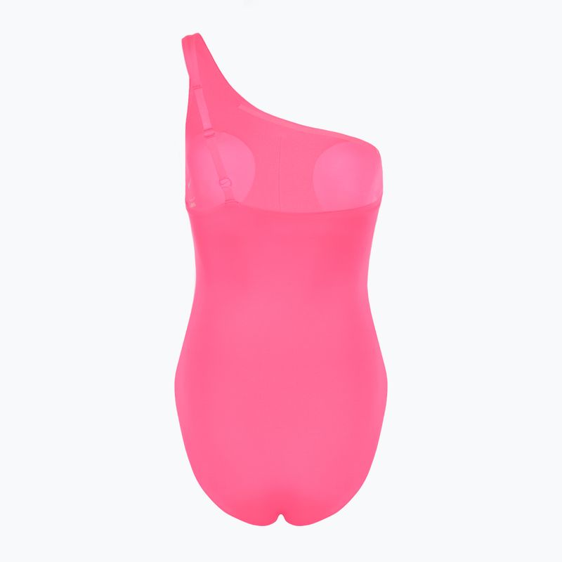 Dámské jednodílné plavky Nike Essential Asymmetrical hyper pink 2