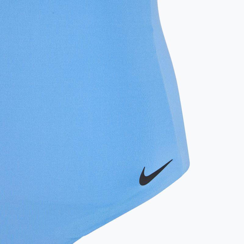 Dámské jednodílné plavky Nike Essential V-Neck university blue 3