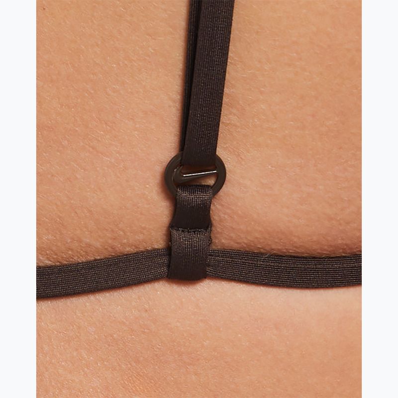 Horní díl plavek Nike Essential Triangle Bikini baroque brown 5