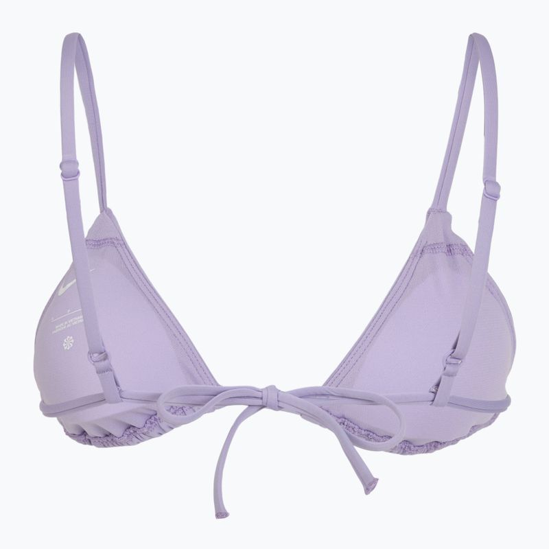 Horní díl plavek Nike Essential Triangle Bikini hydrangeas 2