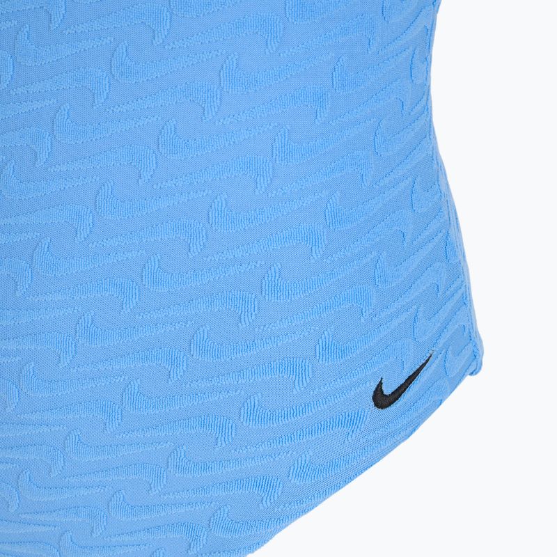 Dámské jednodílné plavky Nike Swoosh Link Y-Back university blue 3