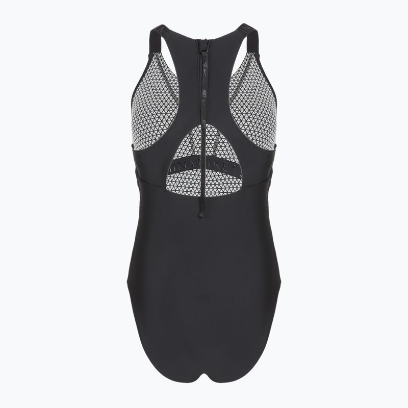 Dámské jednodílné plavky Nike Hydralock Fusion Racerback black 2