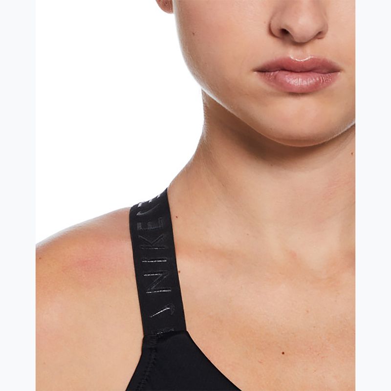 Dámské jednodílné plavky Nike Hydralock Fusion Racerback black 4