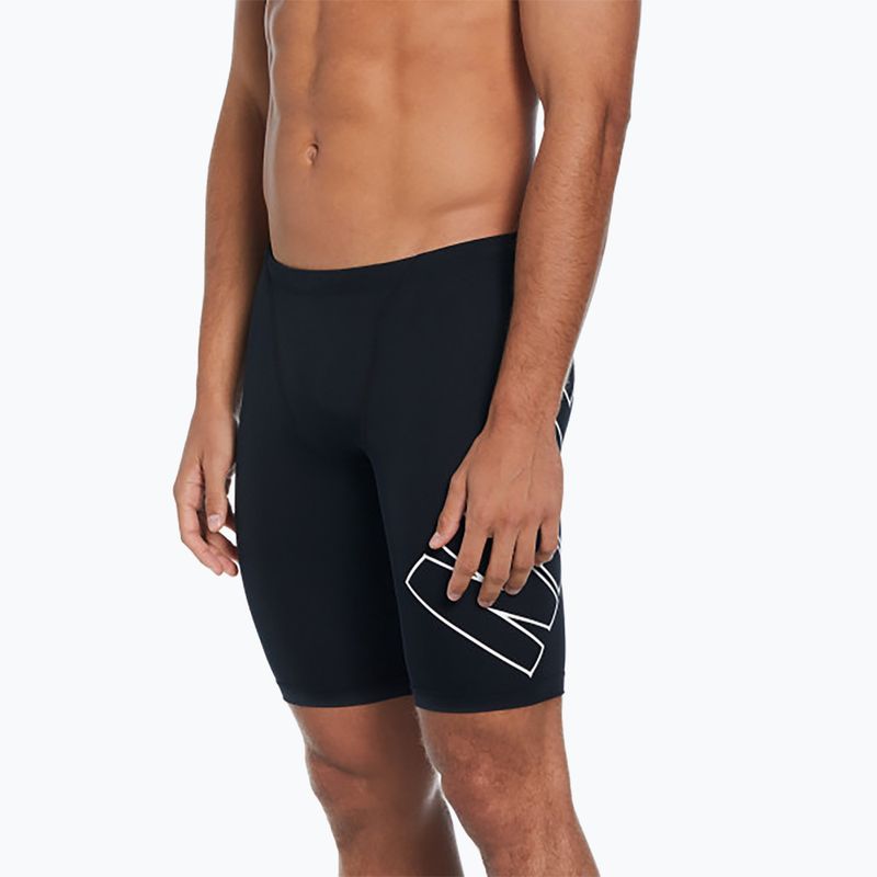 Pánské plavky Nike Hydrastrong Swim Jammer black