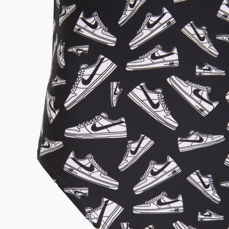 Dámské jednodílné plavky Nike Hydrastrong Cutout jet black 3