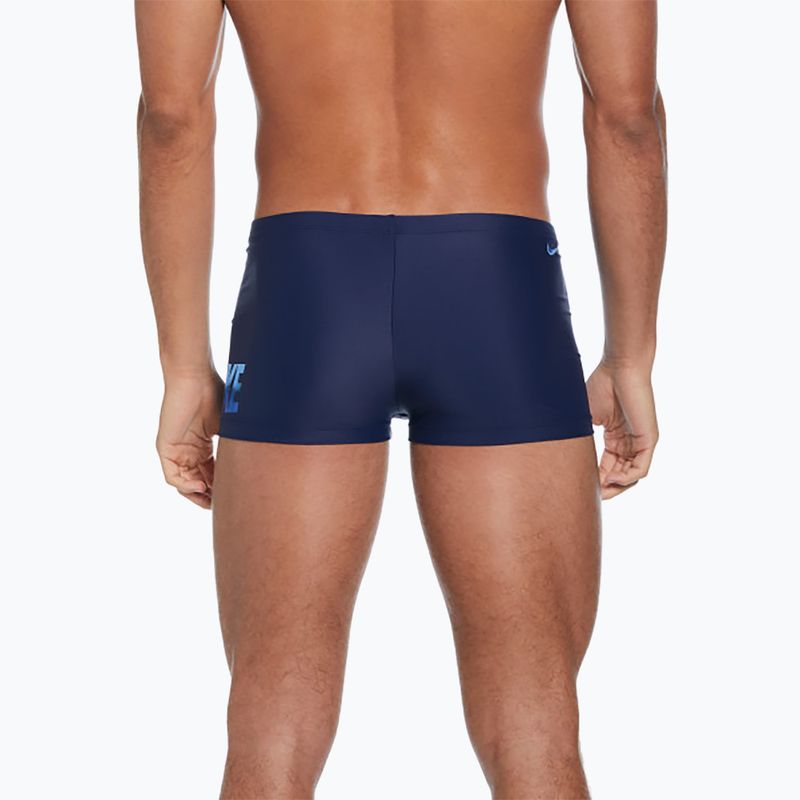 Pánské plavecké boxerky Nike Ocean Merge Square Leg midnight navy 3