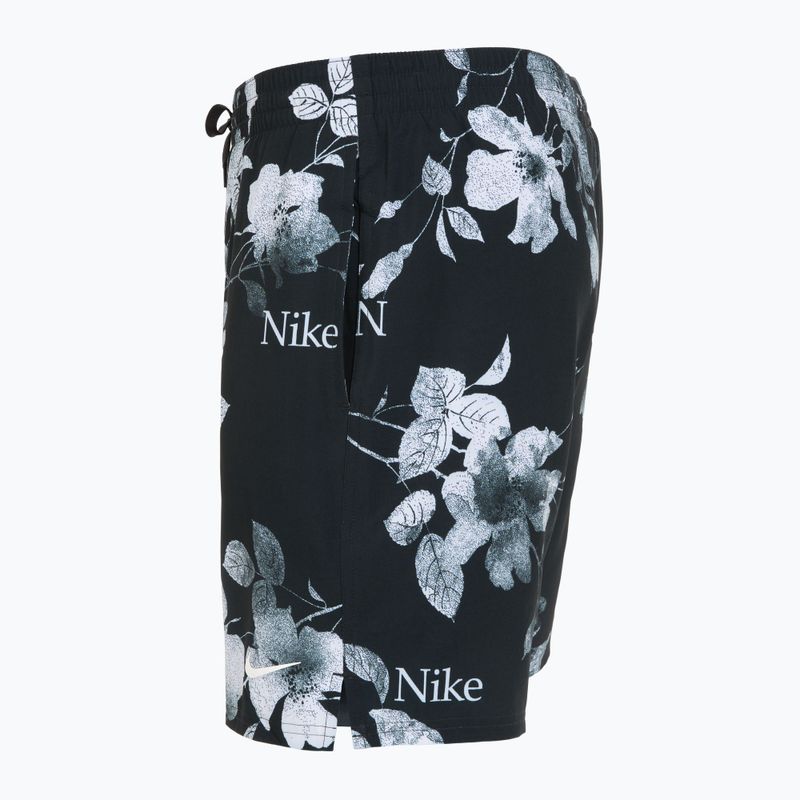 Pánské plavecké šortky Nike Fine Floral 7" Volley black 3