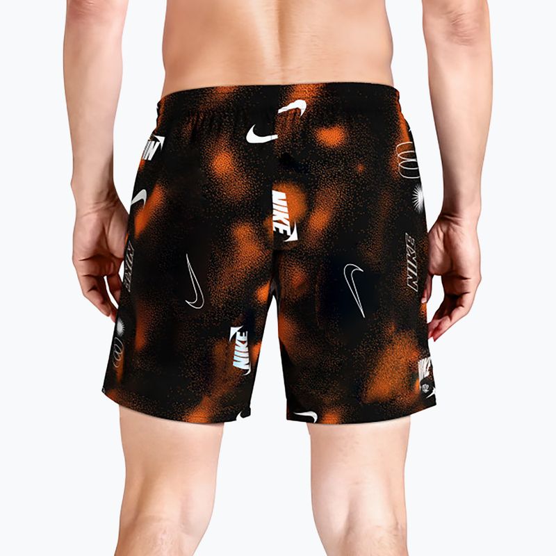 Pánské plavecké šortky Nike Multi Print 7" Volley black 3