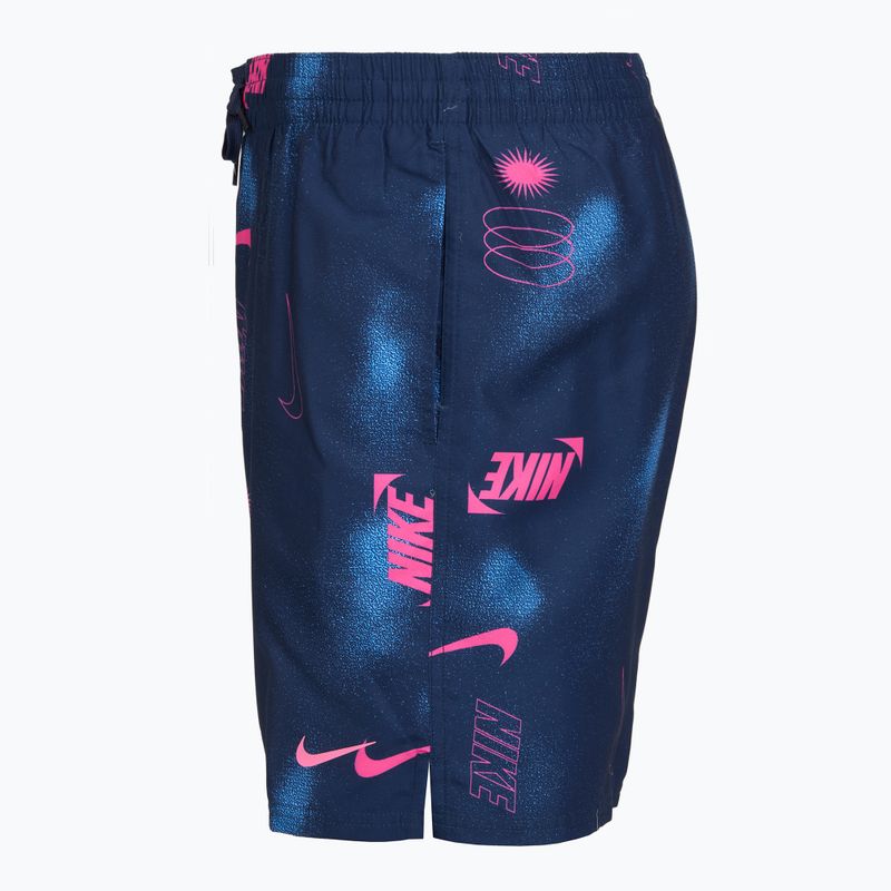 Pánské plavecké šortky Nike Multi Print 7" Volley midnight navy 3