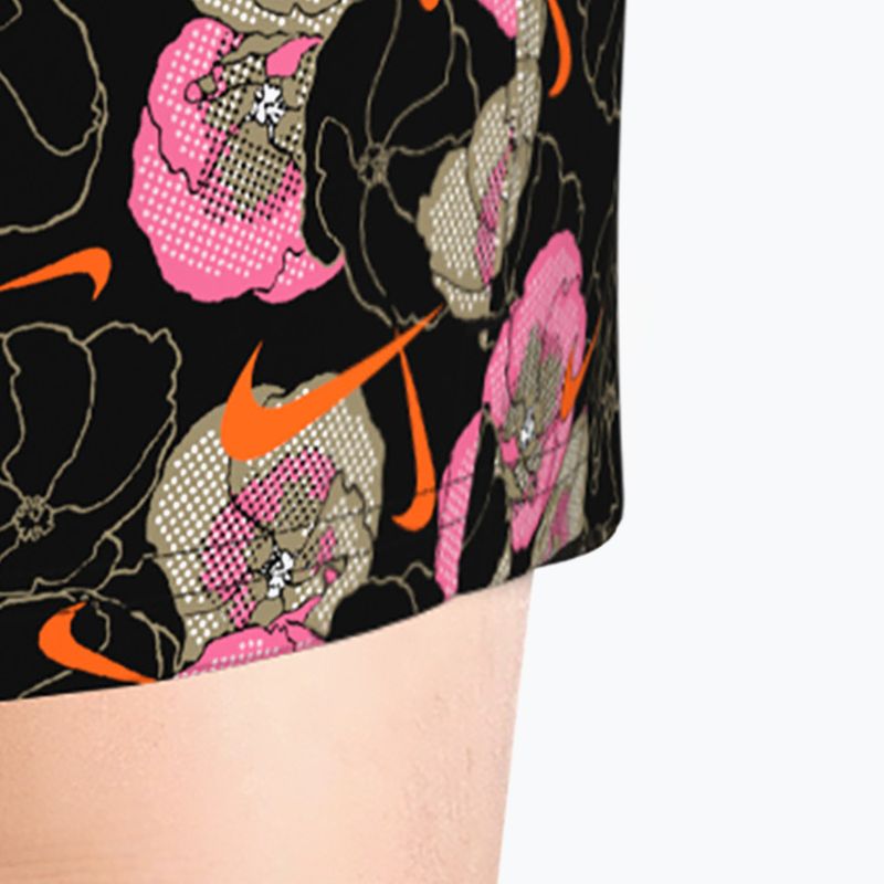 Pánské plavkové šortky Nike Multi Poppy Print 5" Volley black 6