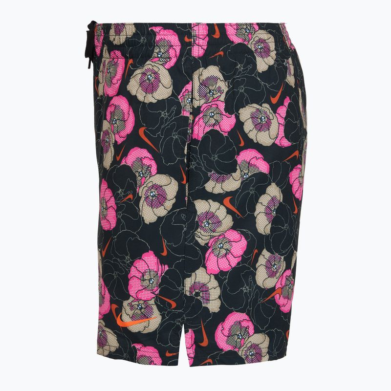 Pánské plavkové šortky Nike Multi Poppy Print 5" Volley black 3