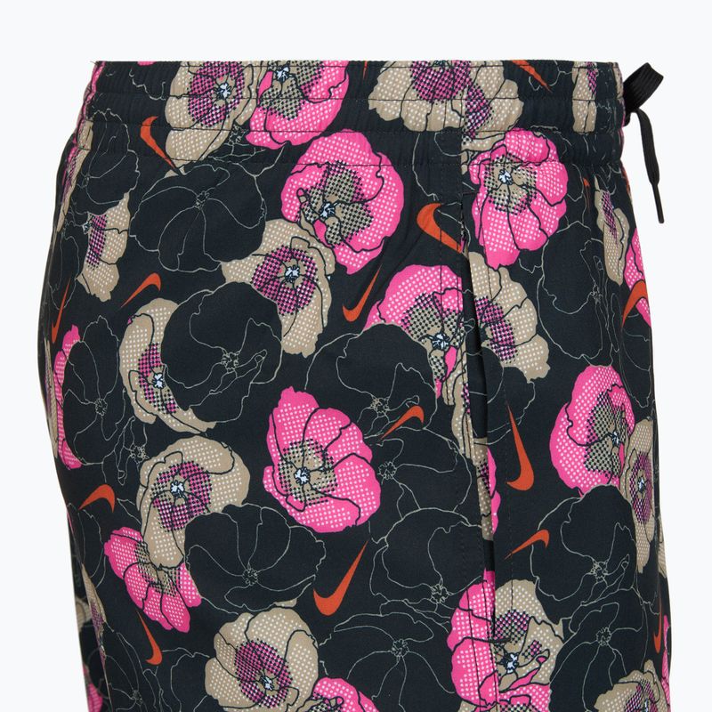 Pánské plavkové šortky Nike Multi Poppy Print 5" Volley black 4