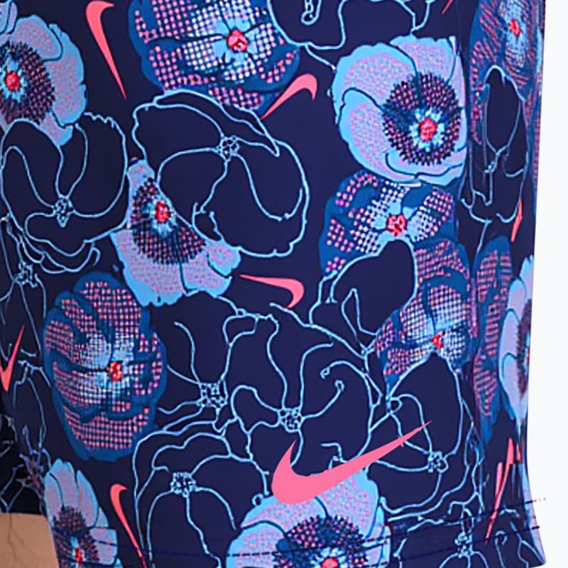Pánské plavkové šortky Nike Multi Poppy Print 5" Volley midnight navy 6