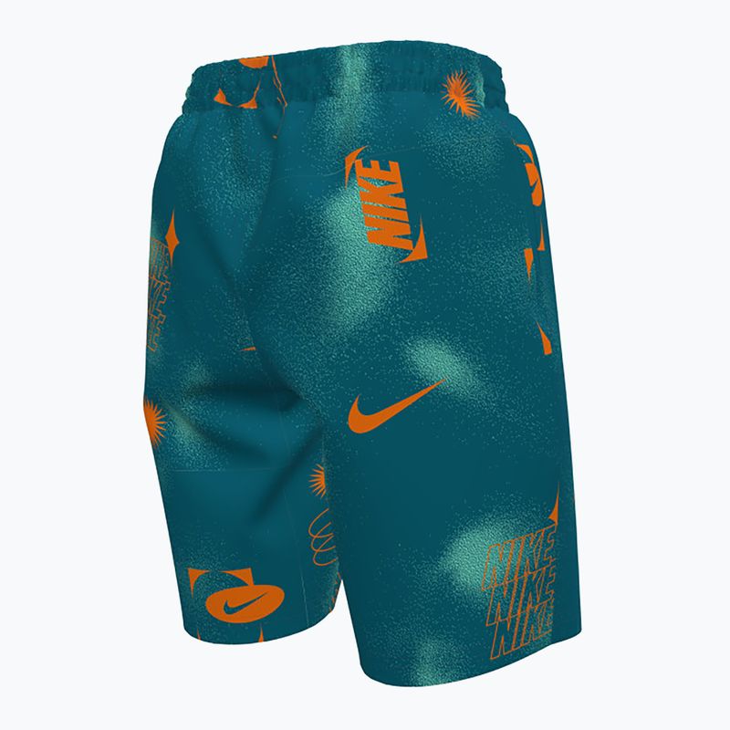 Dětské plavecké šortky Nike Brand Blast 7" Volley Bright Ceramic 2