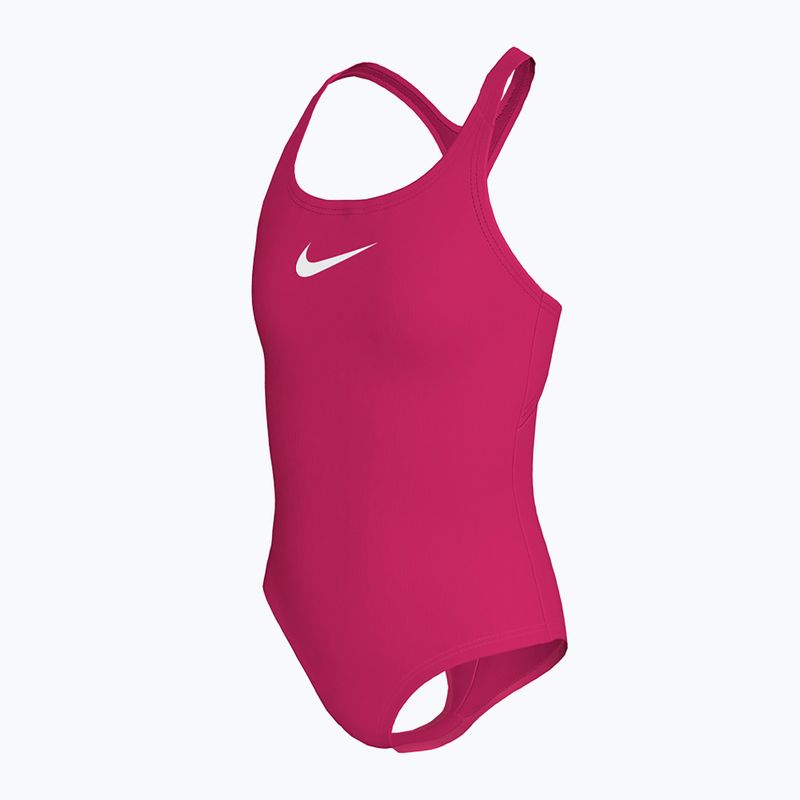 Dětské jednodílné plavky Nike Essential Racerback rush pink 3