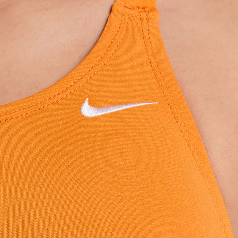 Dámské jednodílné plavky Nike Hydrastrong Solid Fastback bright ceramic 4