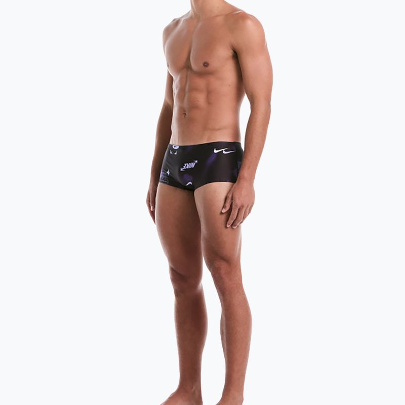 Pánské plavky slipy Nike Hydrastrong Square Leg Brief purple 2
