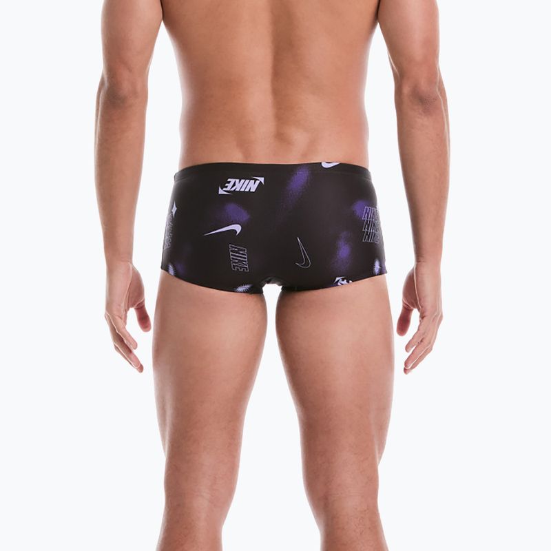 Pánské plavky slipy Nike Hydrastrong Square Leg Brief purple 3