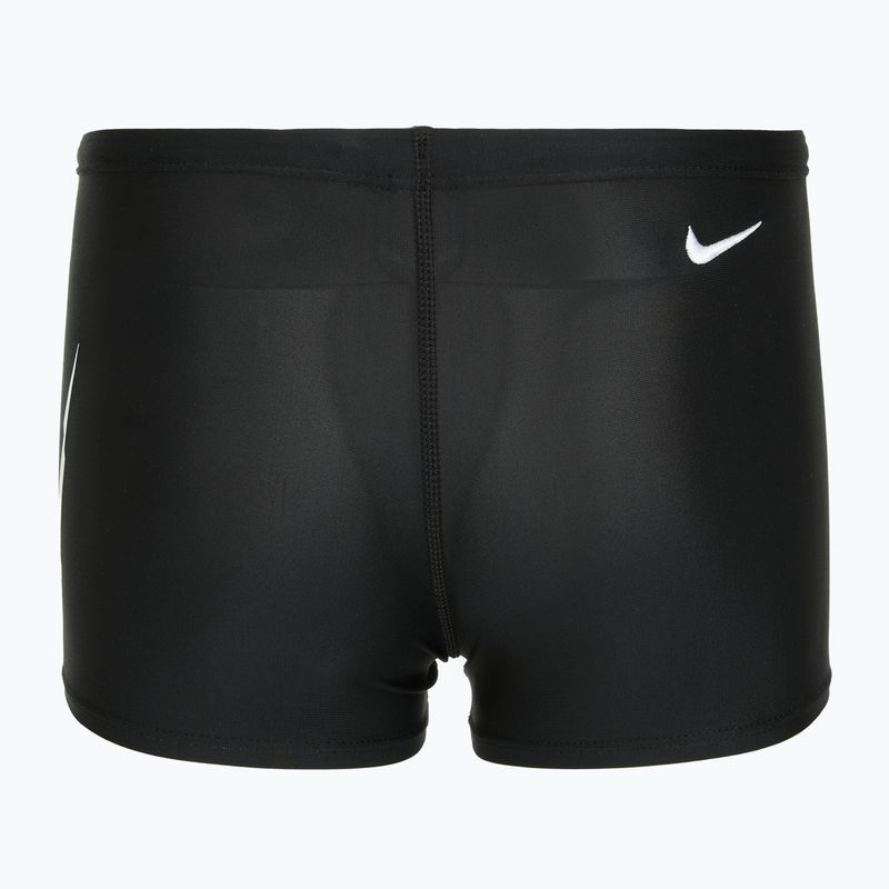 Dětské plavky boxerky Nike Logo Graphic Square Leg black 2
