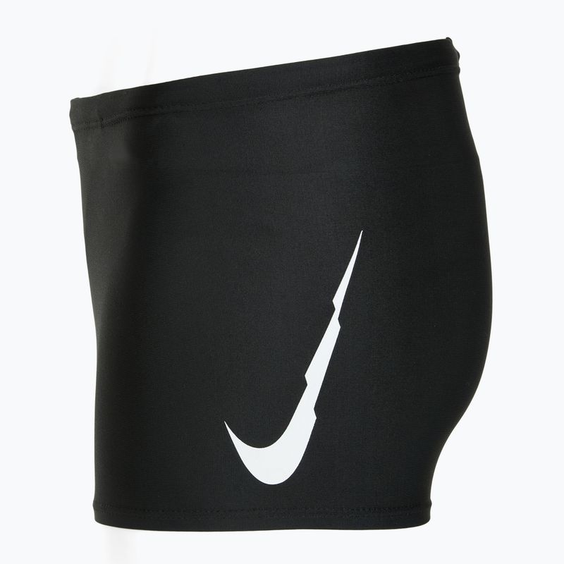 Dětské plavky boxerky Nike Logo Graphic Square Leg black 3