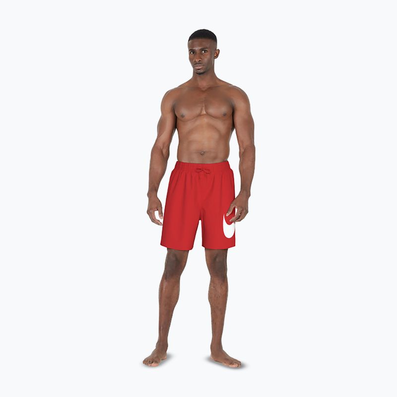 Pánské plavecké šortky Nike Specs 7" Volley university red 2