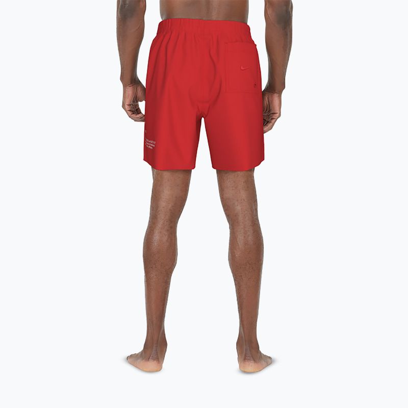Pánské plavecké šortky Nike Specs 7" Volley university red 3