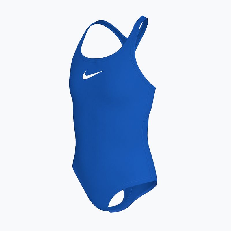 Dětské jednodílné plavky Nike Essential Racerback blue crystal 3