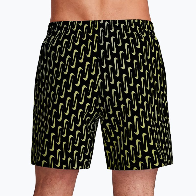 Pánské plavkové šortky Nike Breaker Swoosh 5" Volley black 4