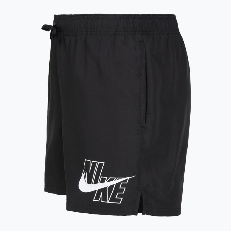 Pánské plavkové šortky Nike Lap Logo 5" Volley black 3