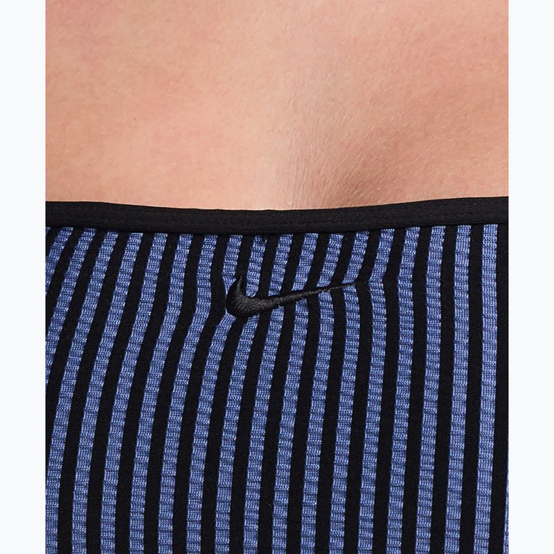 Horní díl plavek Nike Ripple Texture Bralette Classic Bikini slate 4