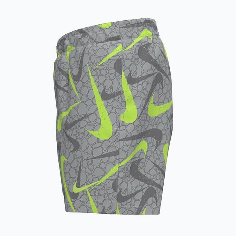 Dětské plavkové šortky Nike Breaker Pebble 4" Volley wolf grey 3