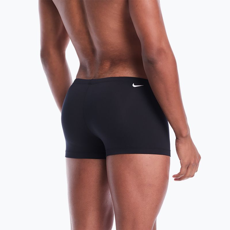 Pánské plavecké boxerky Nike Logo Graphic Square Leg black 3