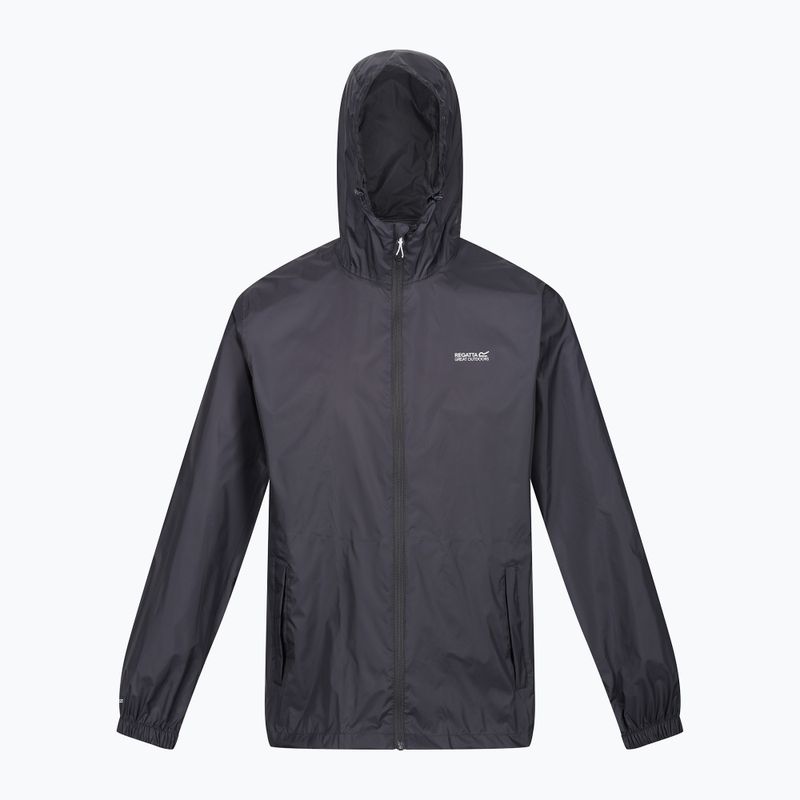Pánská nepromokavá bunda Regatta Pack-It III seal grey 7