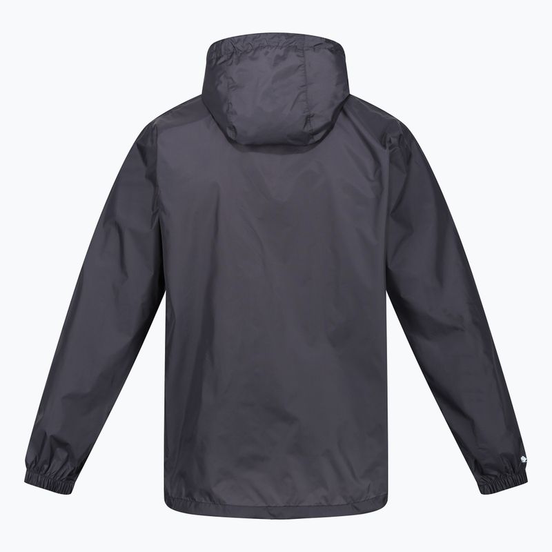Pánská nepromokavá bunda Regatta Pack-It III seal grey 8